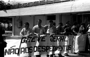 Greve Geral - acção de luta no âmbito da Greve Geral de 28 de Março de 1988.